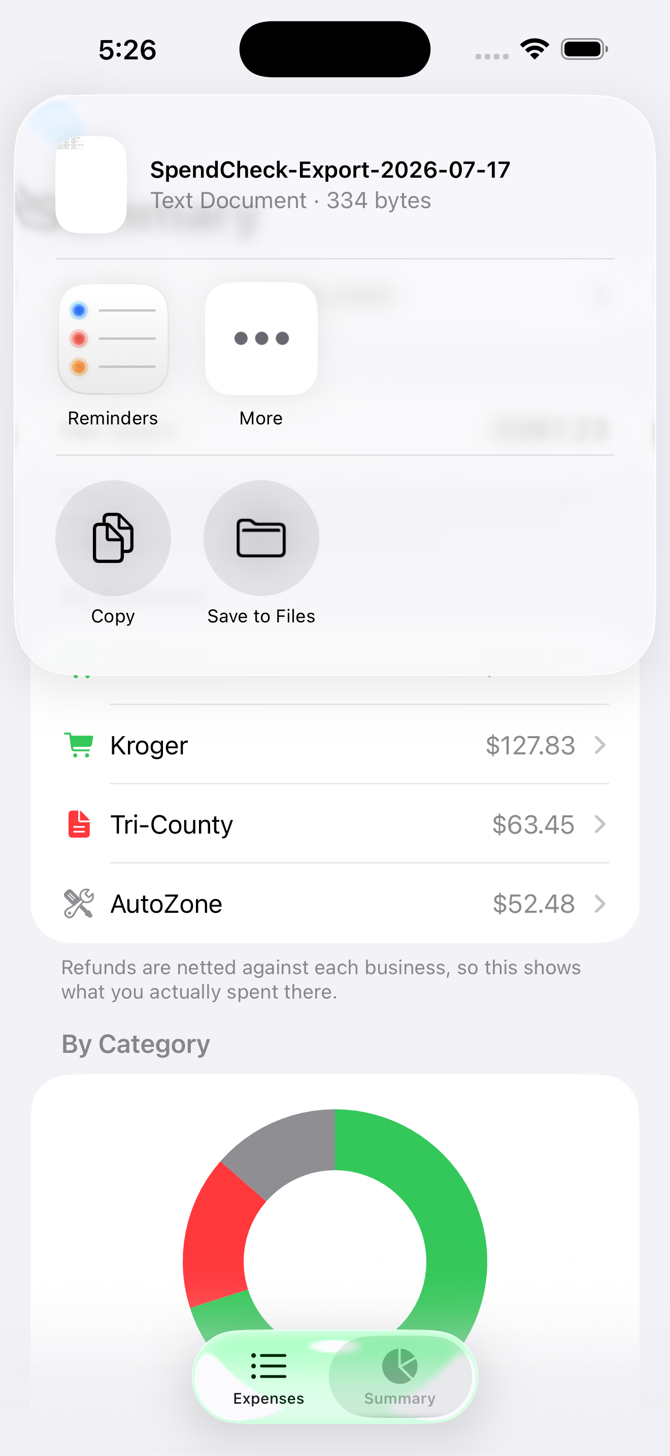 SpendCheck: Expense Tracker screenshot 8