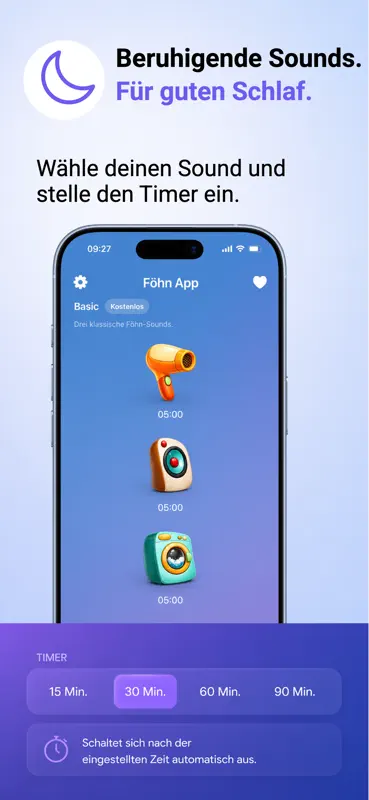 Föhn App - Schlaf gut screenshot 3 of 5