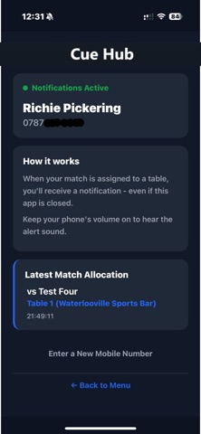 Cue Clock Pro Screenshot 3 of 5