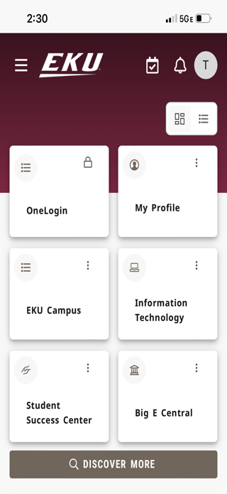 myEKU Screenshot 1 of 3