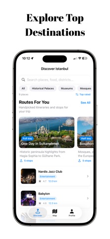 Route Istanbul - Travel Guide screenshot
