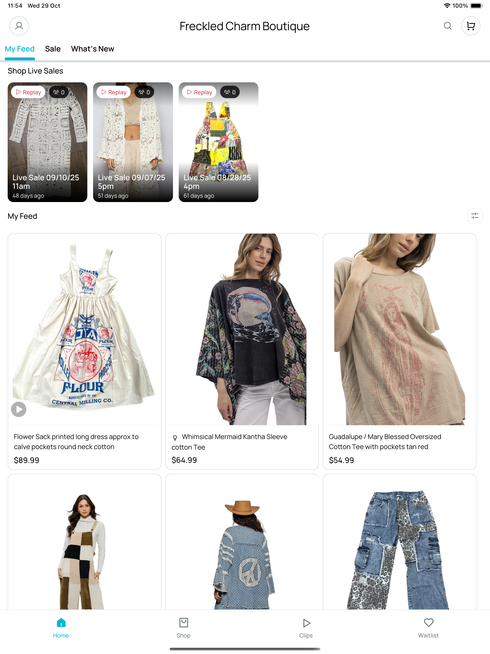 Freckled Charm Boutique screenshot 3