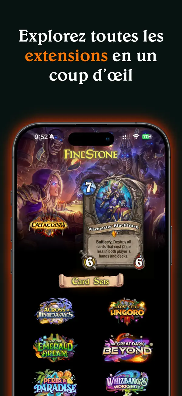 Screenshot #1 pour FindStone - Hearthstone Cartes