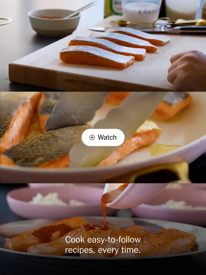 NYT Cooking iPad screenshot 3