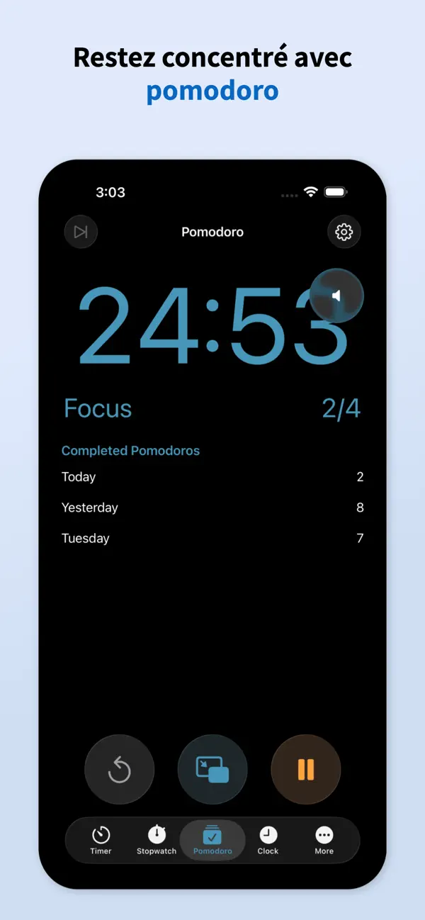 Screenshot #3 pour Pop Out Minuteur et Chrono