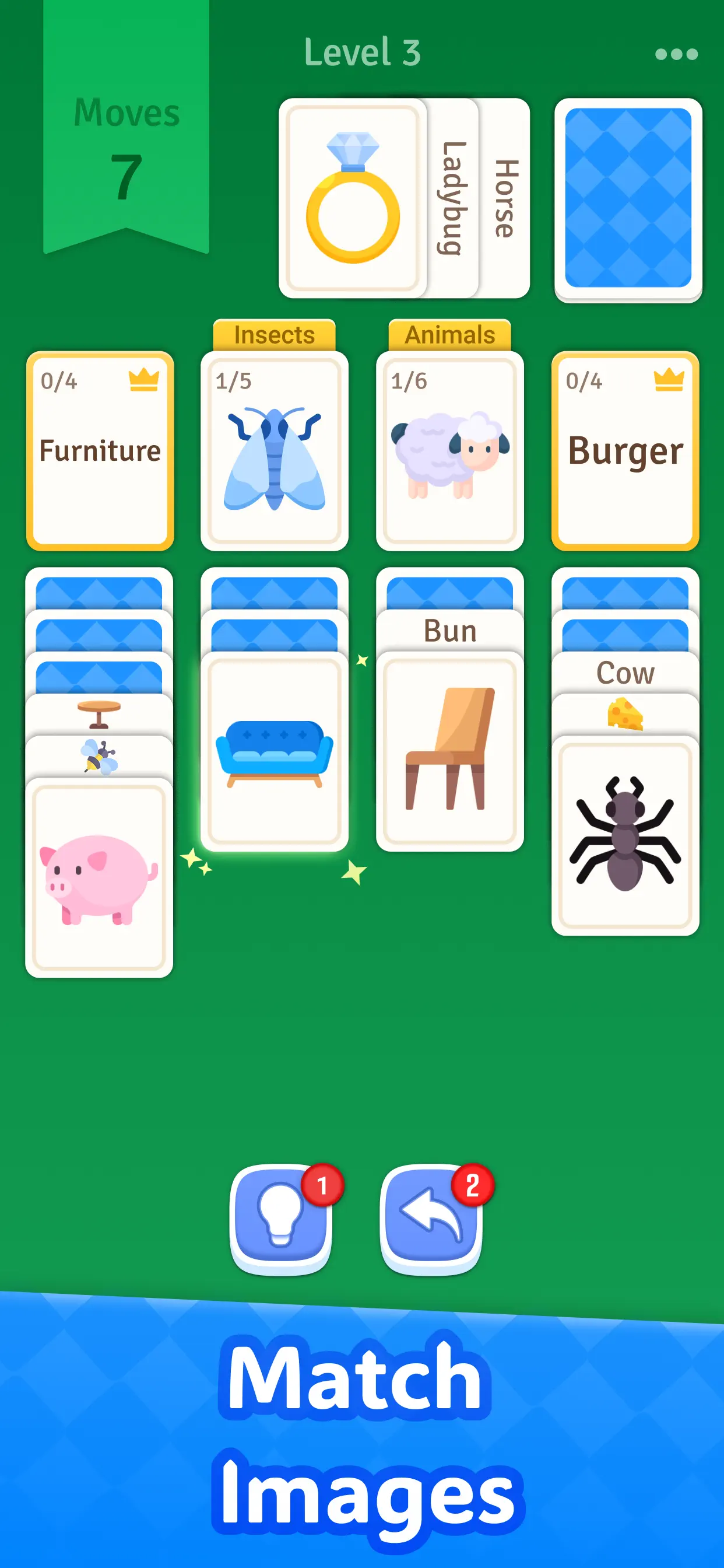 Solitaire Associations Journey screenshot 1