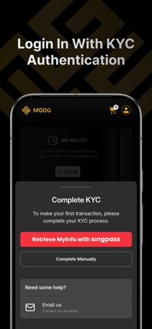 MGDG – Gold Trading App screenshot