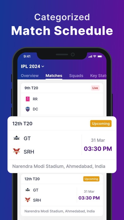 CricScore : Live Score & News screenshot-4