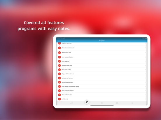 C Compiler iPad screenshot