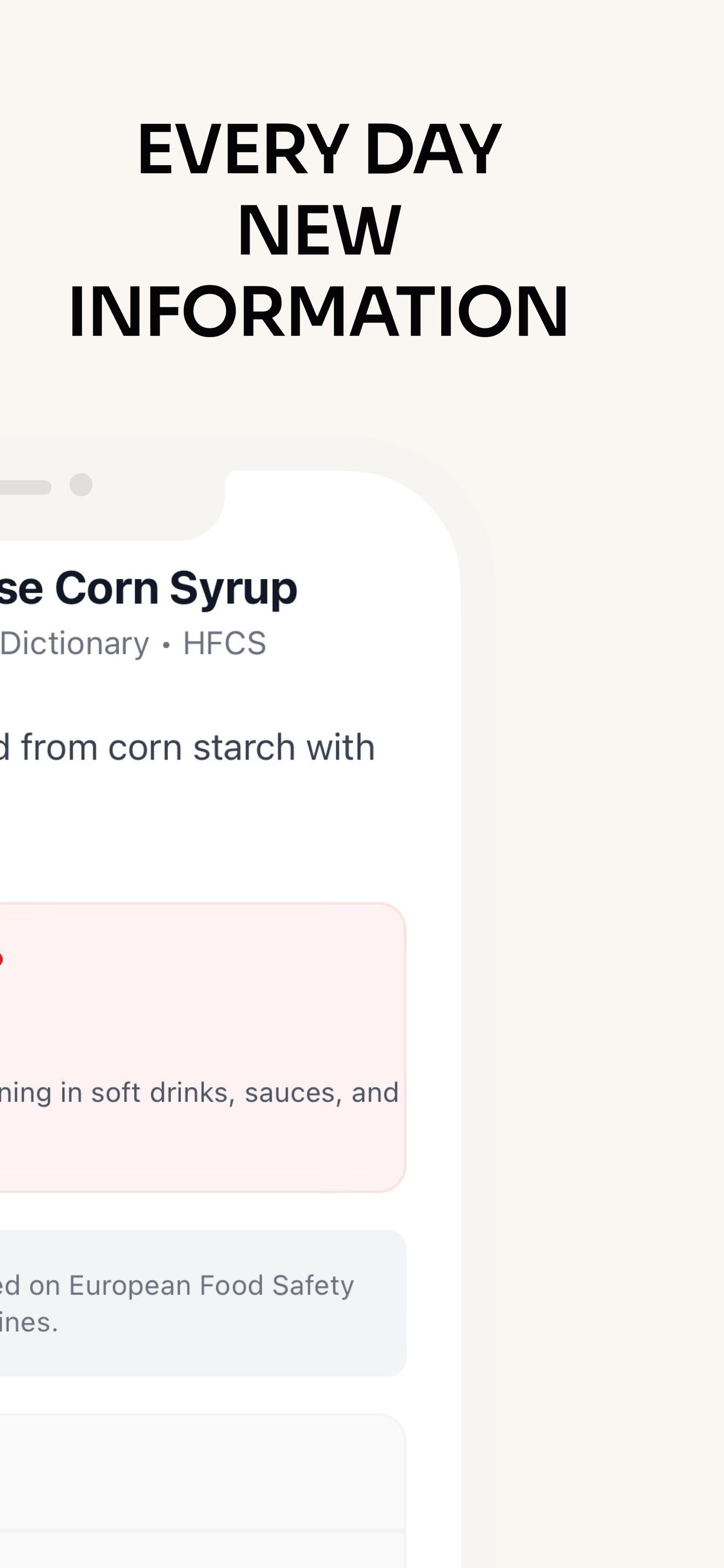LogicFood: Food Additive Guide