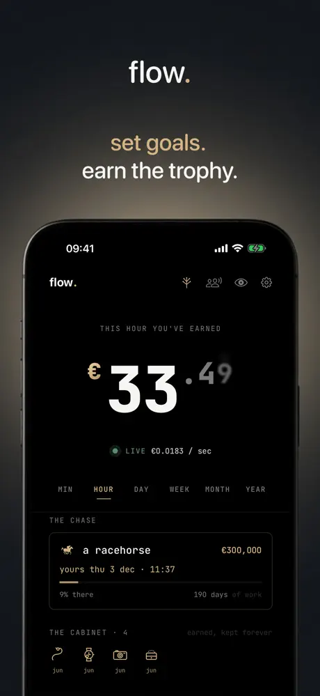 flow. earnings ticker screenshot 4