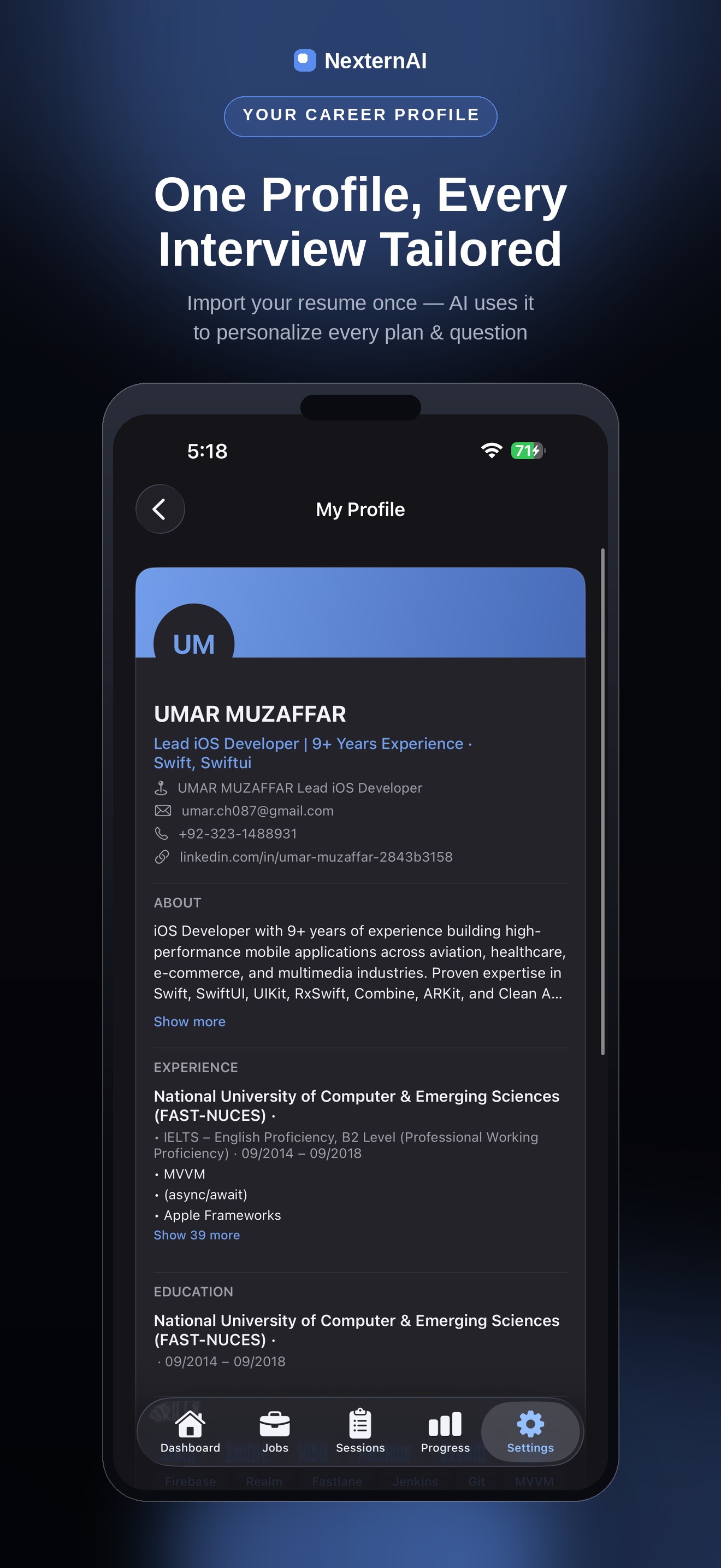 NexternAI: AI Interview Coach screenshot 9