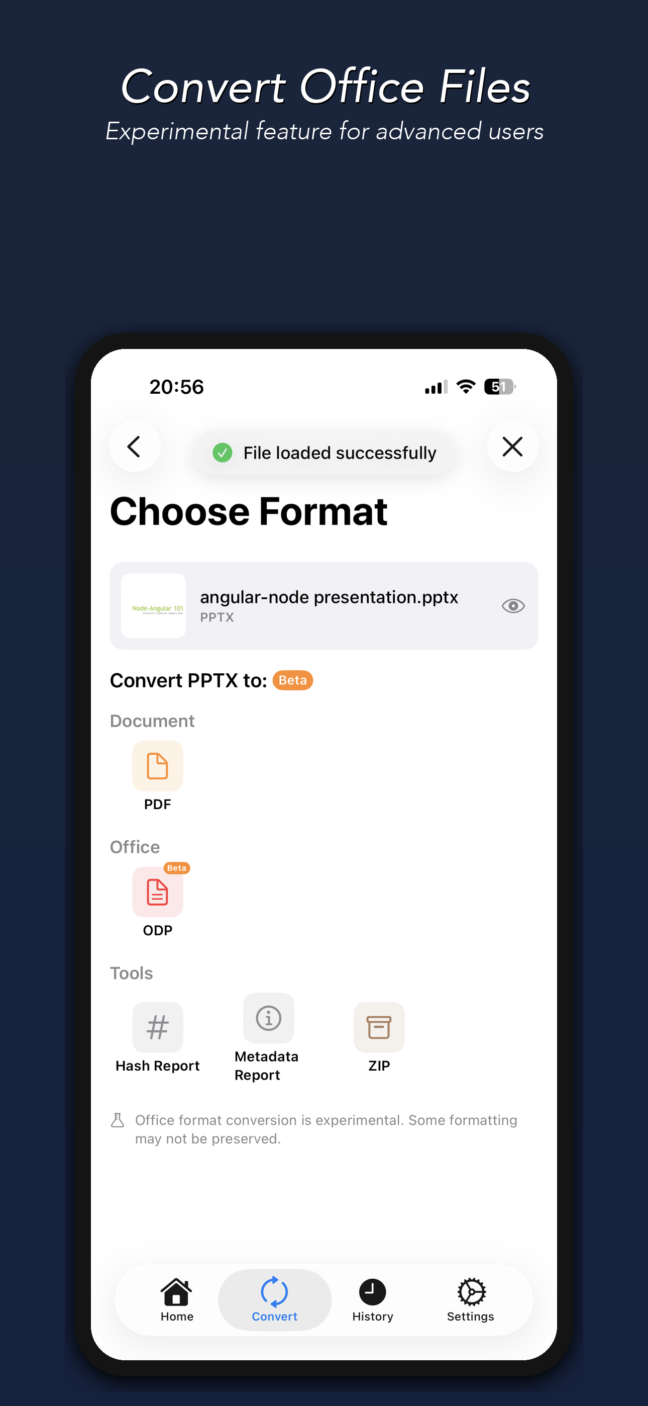 Formattery: File Converter