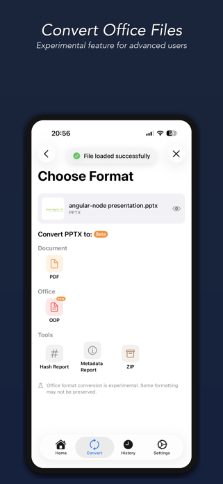 Formattery: File Converter Screenshot 6 of 8