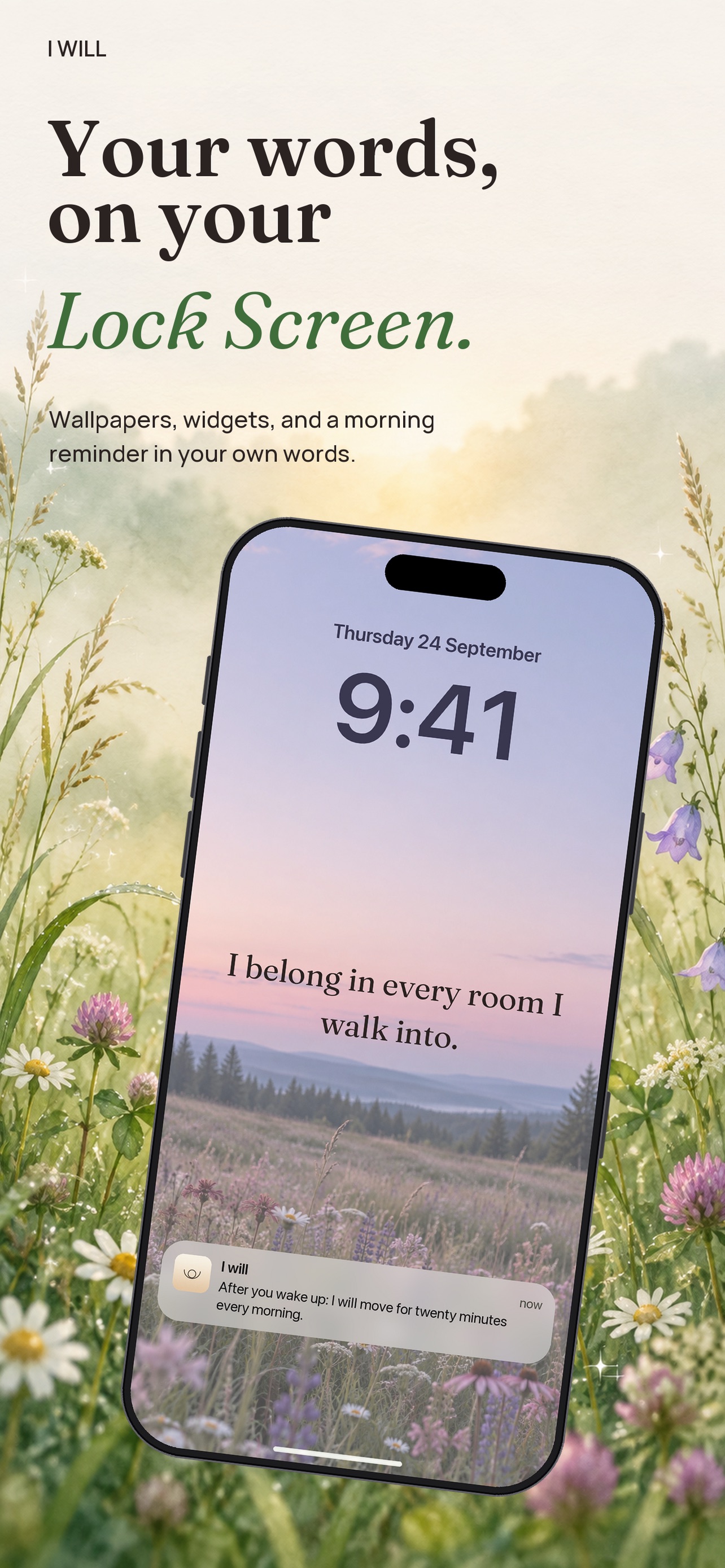 Screenshot 4 of I WILL: Affirmations & Journal