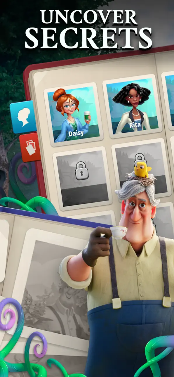 Merge Gardens Hack screenshot 5 - iOS game interface