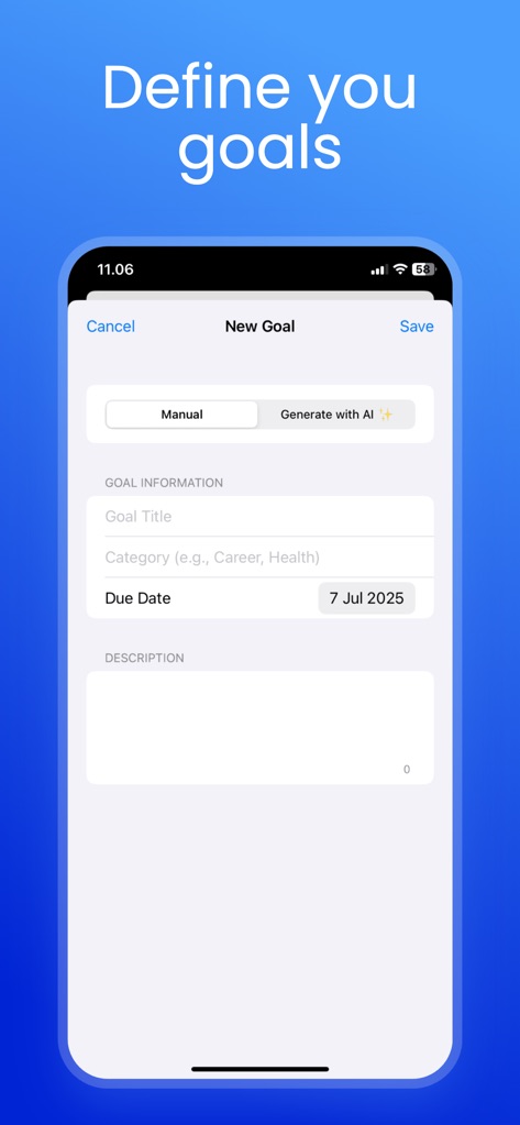 Mini Goals Goal Overview