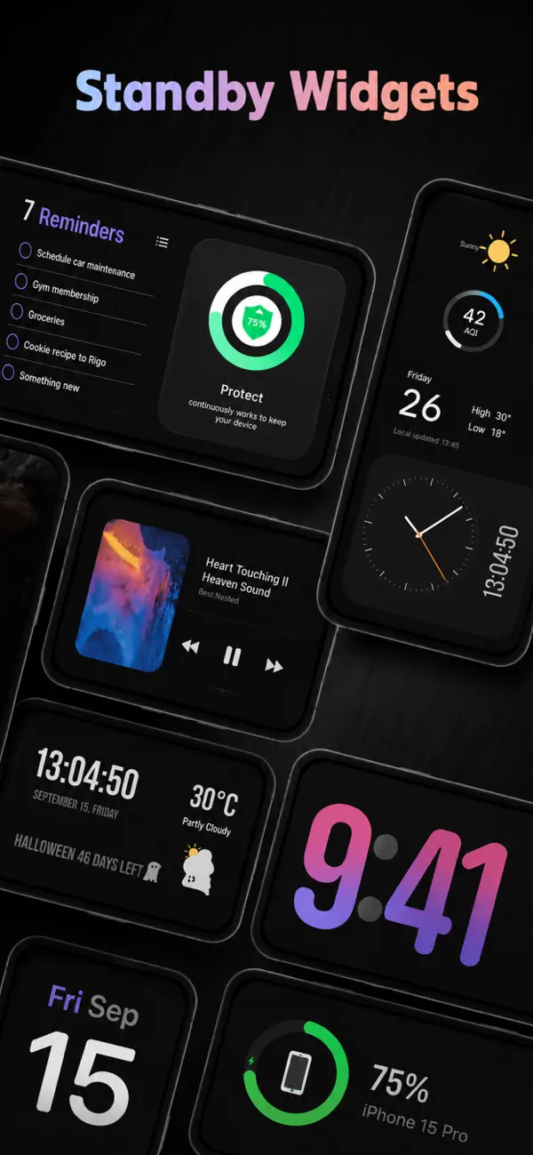 Screenshot #3 pour Top Color Widgets