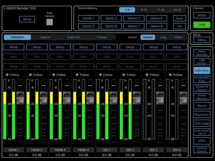 V-80HD Remote