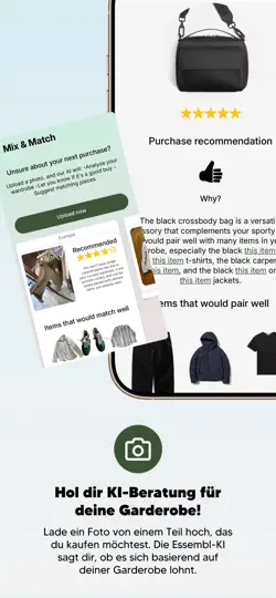 Screenshot von Essembl: Outfit Planner auf dem iPhone 6