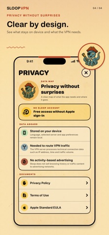 Sloop VPN iPhone screenshot