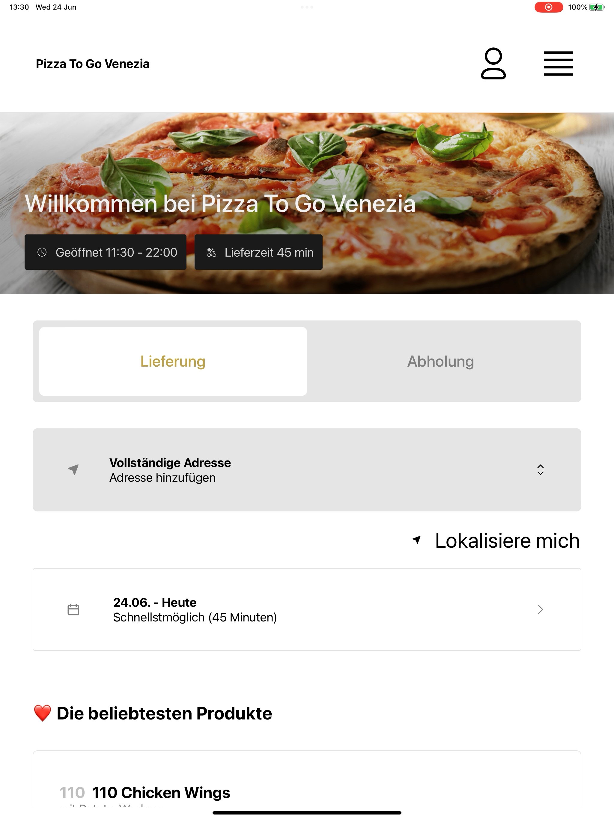 Pizza To Go Venezia