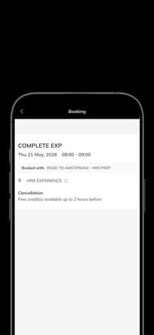HRX EXP iPhone screenshot