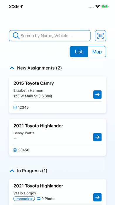 CCC® Mobile Appraiser Pro Screenshot