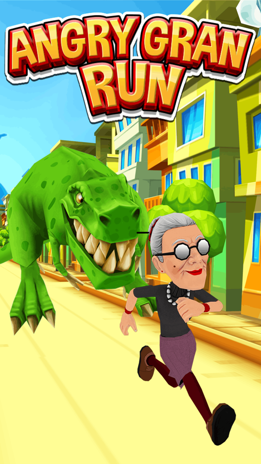 #1. Angry Gran Run - Running Game (iOS) Bởi: AceViral.com