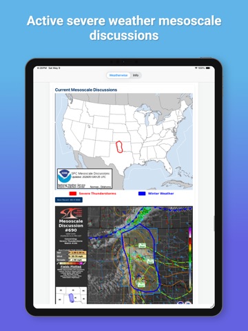 Weatherwise: Weather Forecast iPad screenshot