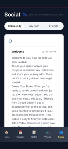 Jits Journal iPhone screenshot
