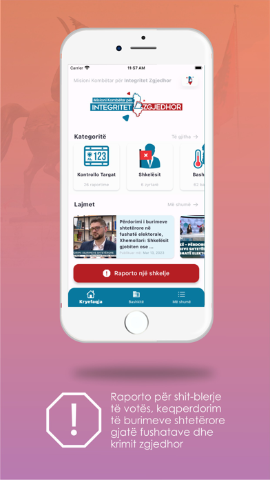 Screenshot 2 of Integriteti Zgjedhor App