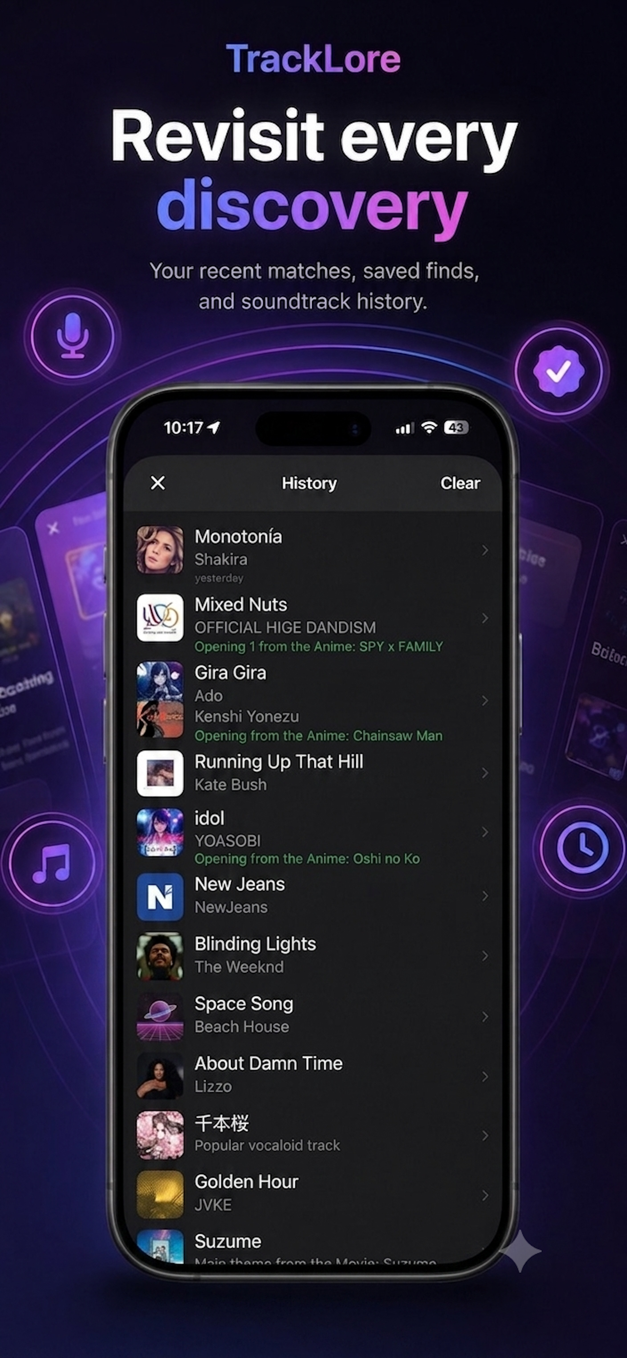 TrackLore screenshot 4