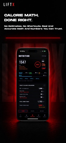 Lift X - Gym & Workout Tracker screenshot