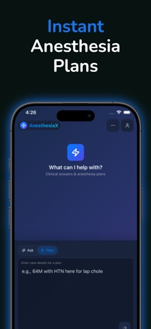 AnesthesiaX iPhone screenshot