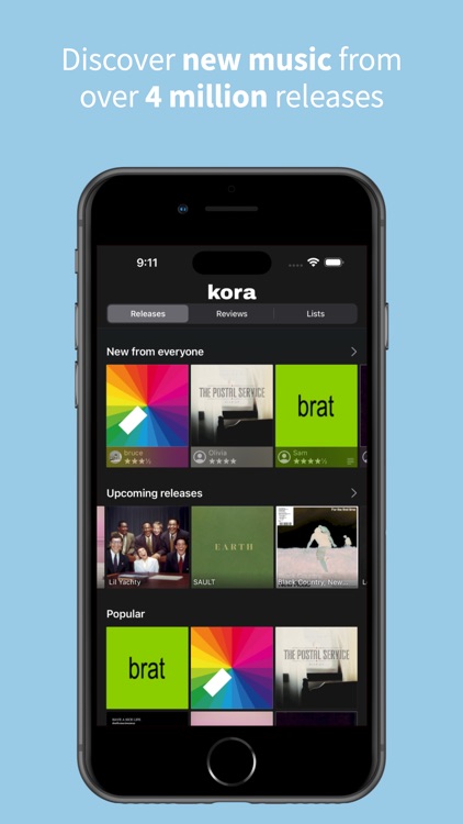 kora: Music Reviews & Ratings