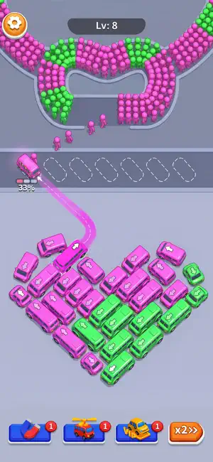 Color Puzzle Jam - Bus Fever screenshot 3
