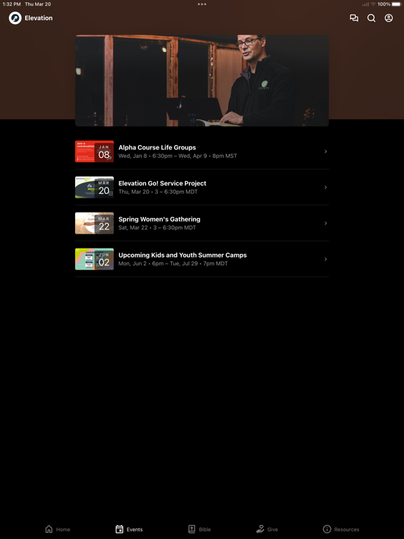 Screenshot #5 pour Elevation Church UT