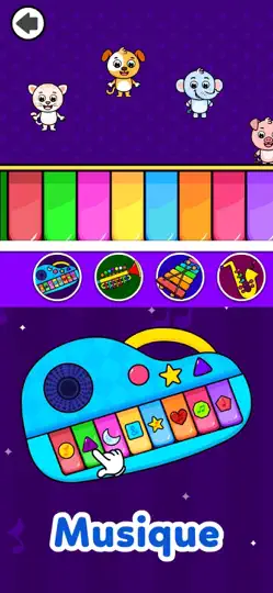 Capture d'écran de Jeux Bebe Pour Enfants 2 à 5 sur iPhone 7