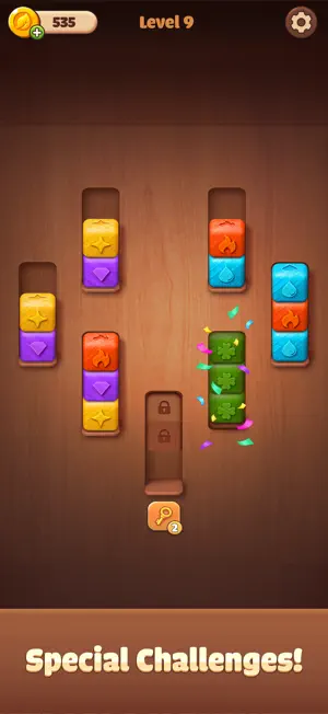 Wood Block: Sort Color screenshot 4