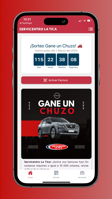 Servicentro La Tica Screenshot