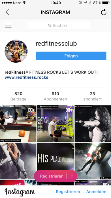 redFitness? Screenshot