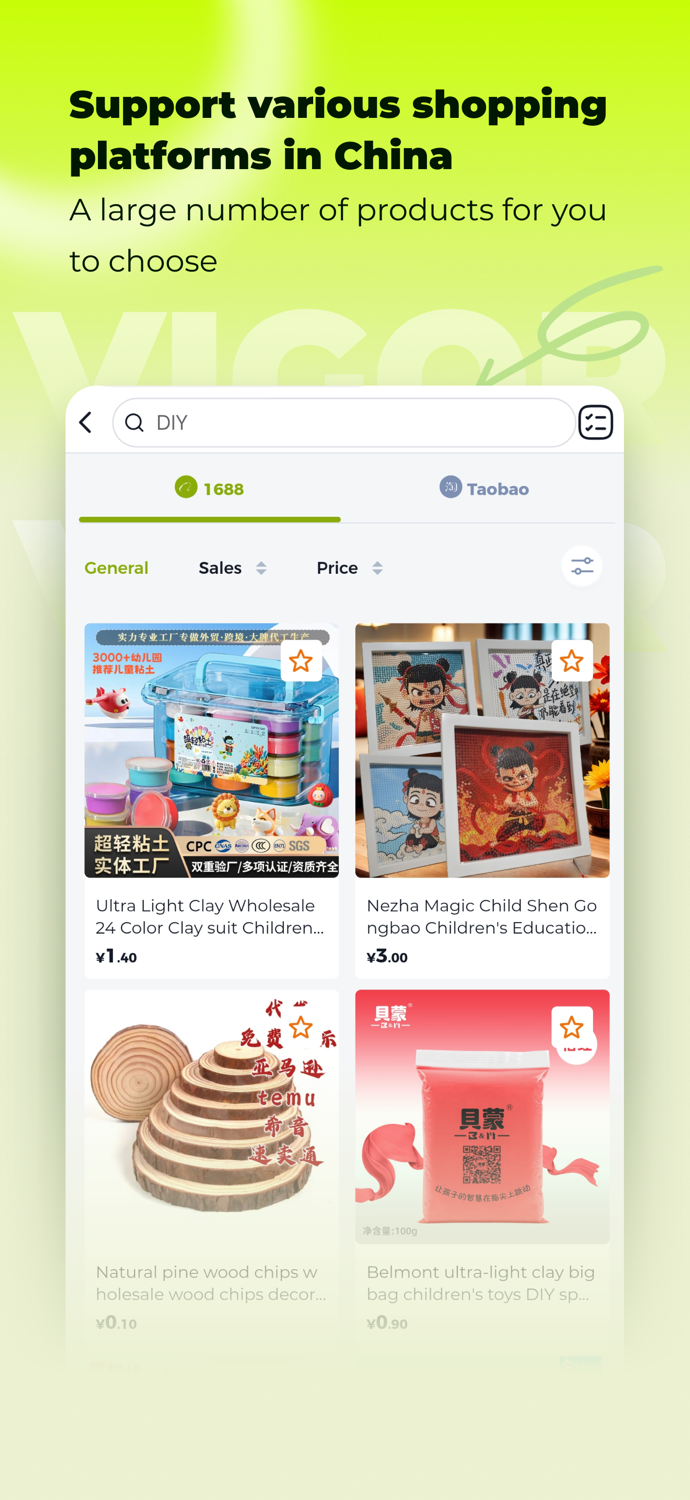 Vigorbuy China’s Best, Yours