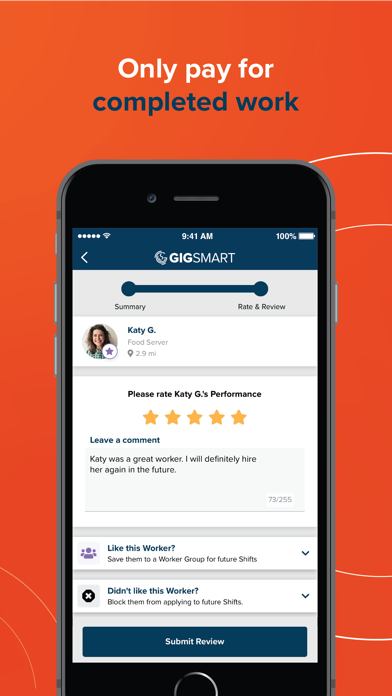 GigSmart Get Workers Screenshot