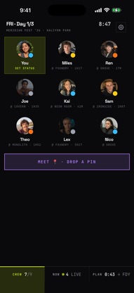 Crew: Festival Lineup Planner screenshot 2