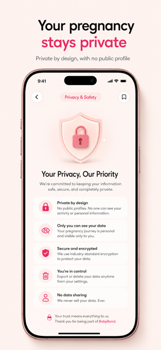 Pregnancy Tracker : Baby Bond Screenshot 9 of 9