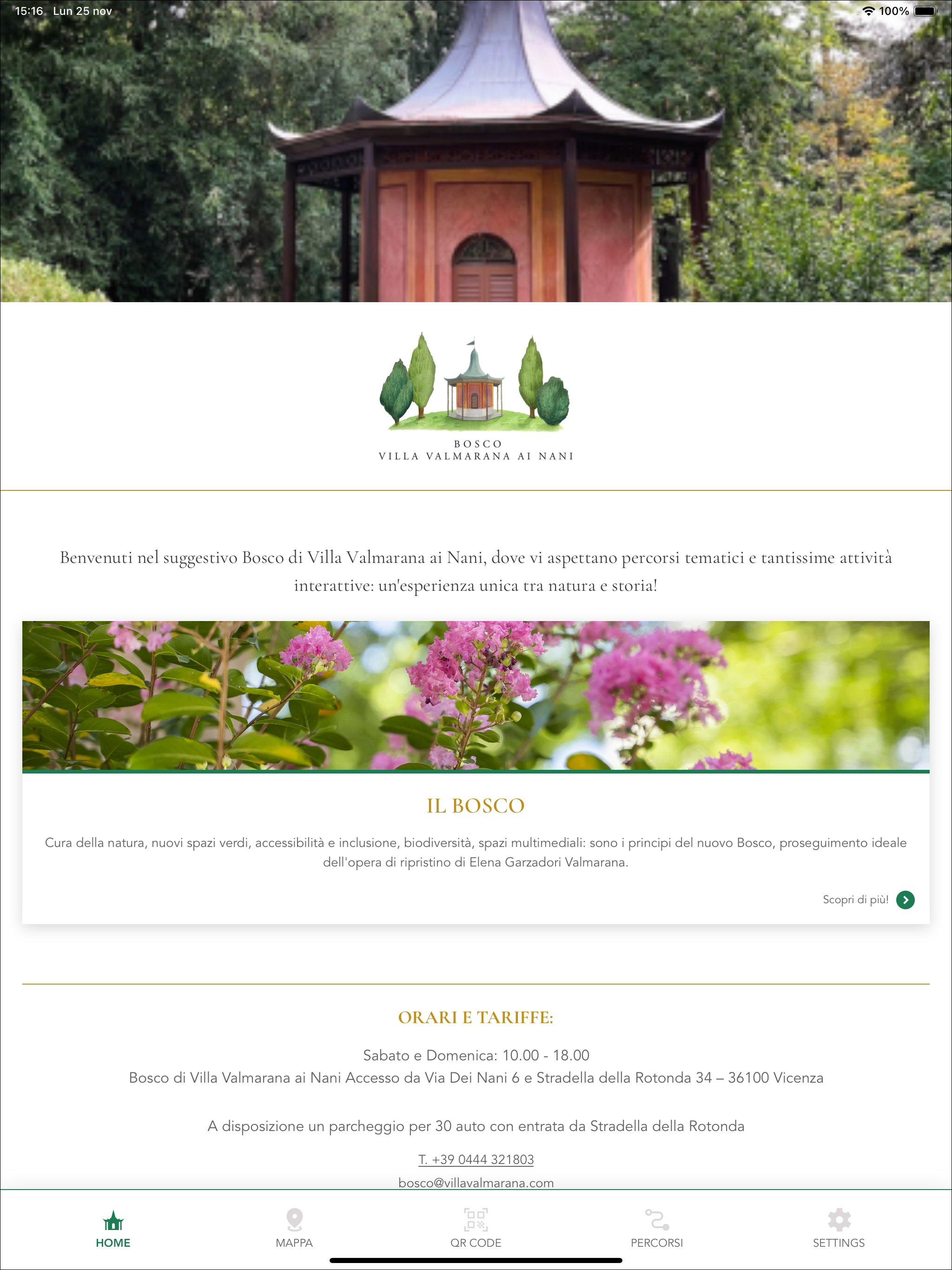 BOSCO VILLA VALMARANA AI NANI screenshot 6