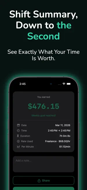 CashN: Live Earnings Counter screenshot 4