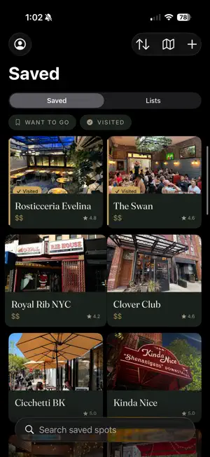 Tavola – Restaurant List App screenshot 2