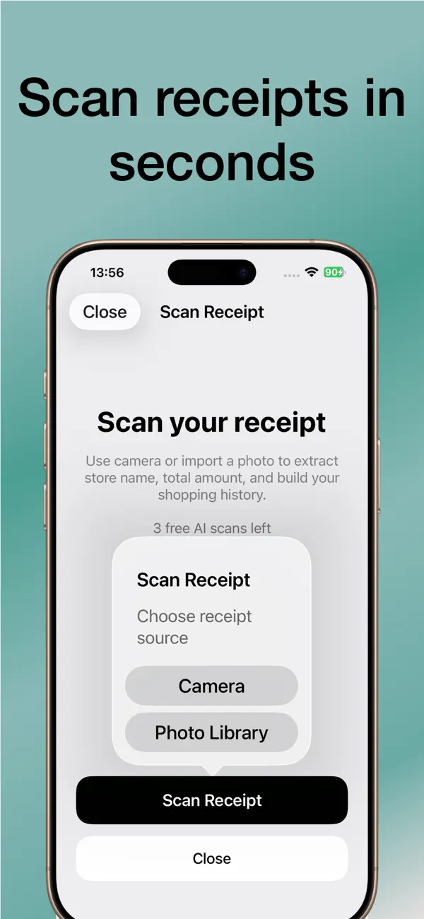 Screenshot #2 pour Receipt Scanner: Scan Prices